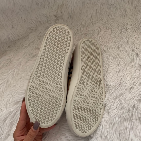 Kids Burberry vintage check cotton sneakers - Picture 6 of 6